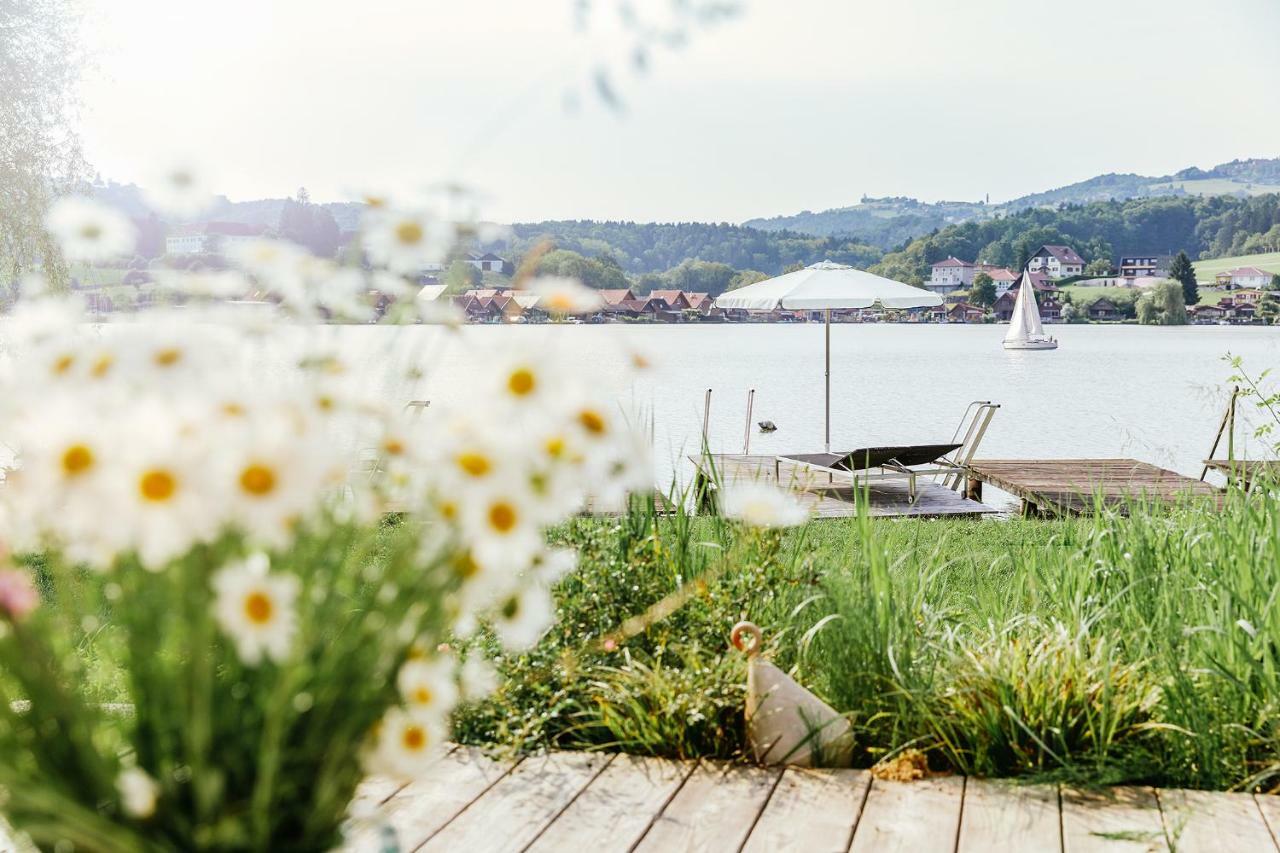 Appartement Am See Lamperstatten Luaran gambar