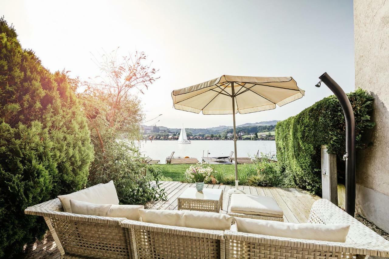 Appartement Am See Lamperstatten Luaran gambar